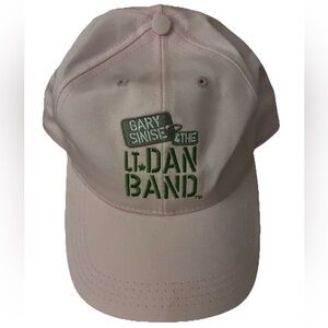 Gary Sinise & The Lt. Dan Band Pink Baseball Cap NWOT